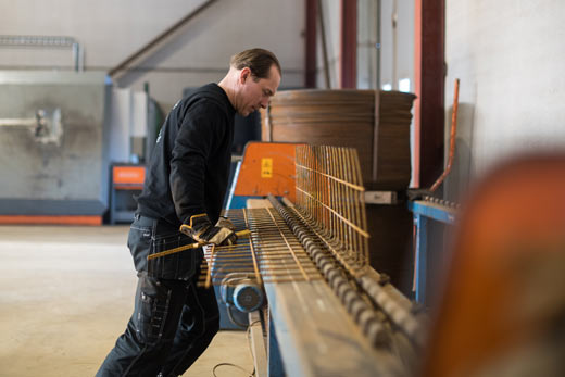 Bockning Armeringsnät