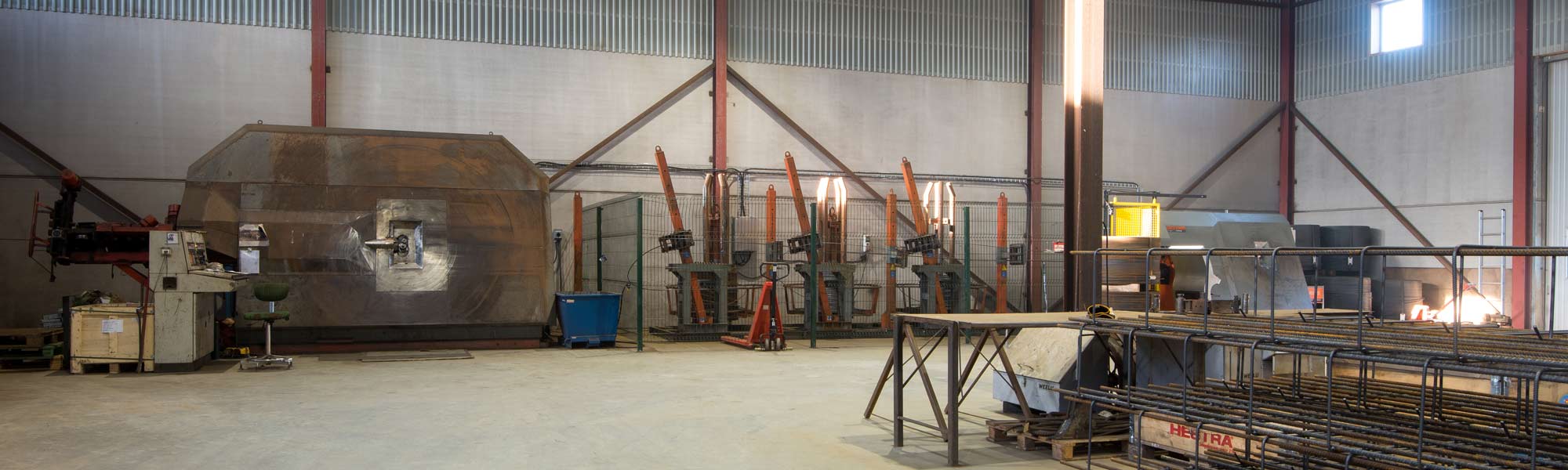 Hjälmshögens Svets och Rep AB - Vår produktionshall